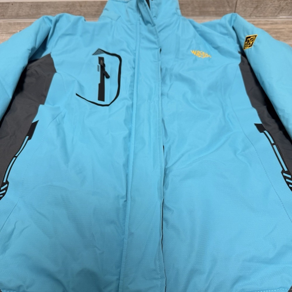Women's Vintage Whatdo Teal Ski Jacket Size Medium - Picture 2 of 10